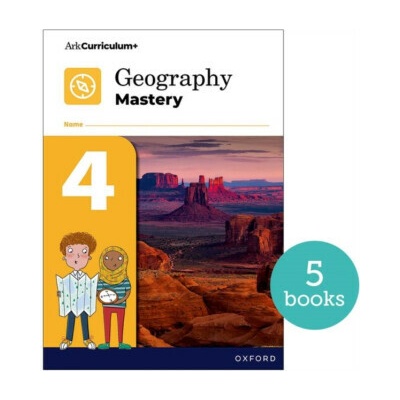 Geography Mastery: Geography Mastery Pupil Workbook 4 Pack of 5