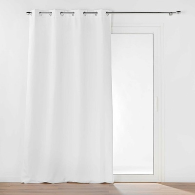 Biely termo záves z mikrovlákna 135x260 cm Micropolar – douceur d'intérieur
