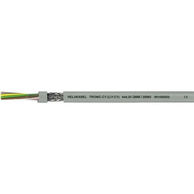 Helu 16003-1000 dátový LiYCY 3 x 0.5 mm² sivá 1000 m
