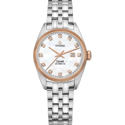 TITONI Cosmo Automatic 818SRG-622 - Дамски часовник (818SRG-622)