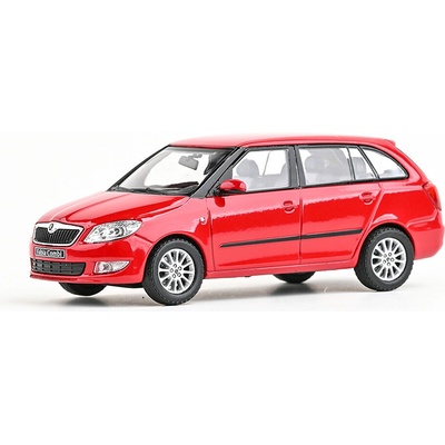 ABREX Škoda Fabia II combi 2013 červená 143AB-024B 1:43