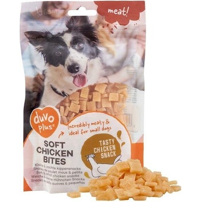 Duvo+ dog Meat! Soft chicken bites 200 g