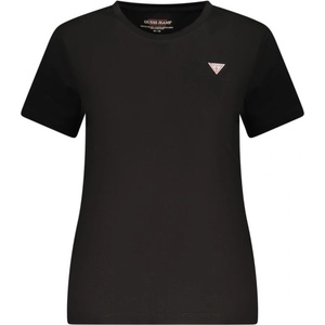 Guess jeans Дамска тениска с къс ръкав guess jeans, Размер m, Цвят Черен (w4yi10j1314_nejblk)