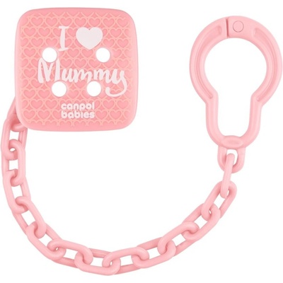 Canpol babies řetízek I Love Mummy Pink – Zboží Dáma
