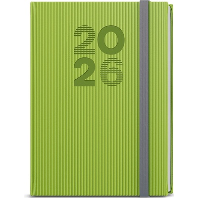 Oskar Vigo A5 Týdenní 2026 zelená – Zboží Dáma