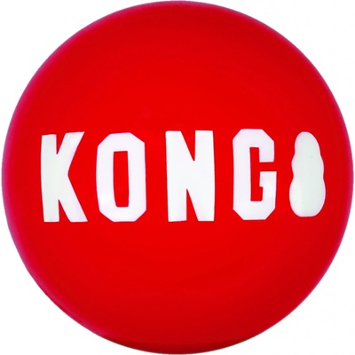 Kong Signature gumový míč M 2 ks