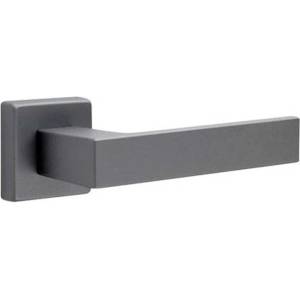 Fimet maniglie ДРЪЖКА kubo 1317 КВ. РОЗЕТКА wc 45мм АНТРАЦИТ (1317215w31015)