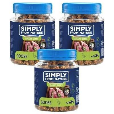 SIMPLY FROM NATURE Smart Bites husa 3 x 130 g