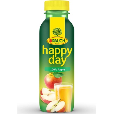 Rauch Džus Happy Day 100 %, jablko pet 12 x 0,33 l