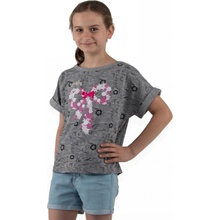 Authority dívčí triko s krátkým rukávem kids-EIMMY G I DS grey