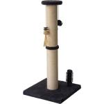 Nobby Драскалка за коте с четка brush l, ЧЕРЕН, 40х40х88см. , nobby Германия 54203-28
