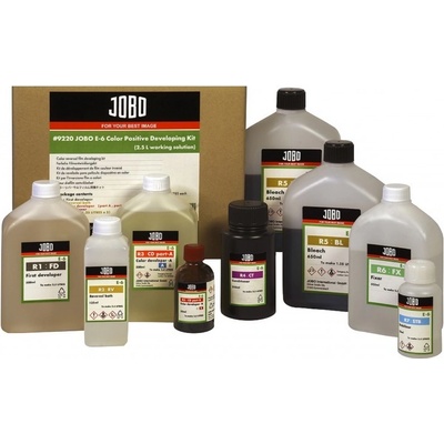 JOBO E-6 COLOR Positive Chemistry Kit 2,5L