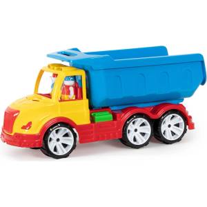 Bamsic ДЕТСКИ КАМИОН САМОСВАЛ 54 СМ 5 ЦВЯТА - armtoys