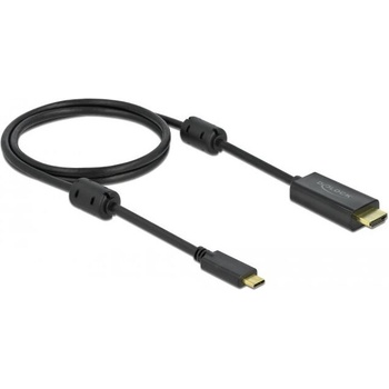 Delock Кабел Delock USB-C - HDMI (DP Alt Mode) 4K 60 Hz, 1 m, Черен (DELOCK-85969)