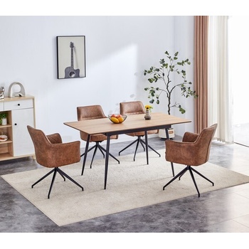 ЕВРОМАР Разтегателна трапезна маса jared (100.001.0208)