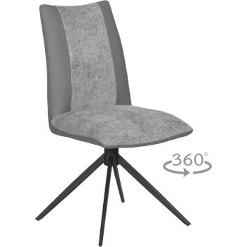 Carmen Трапезен стол tulsa - тъмносив (3532359)