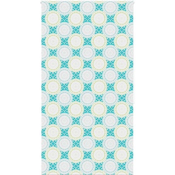 vidaXL Душ ролетна щора 130x240 см Ширина на плата 126 см (4014883)