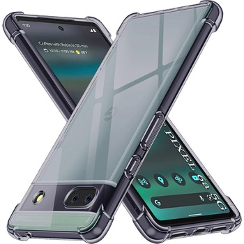 Techsuit Shockproof Clear Silicone Google Pixel 6a kouřově černý KF2351522