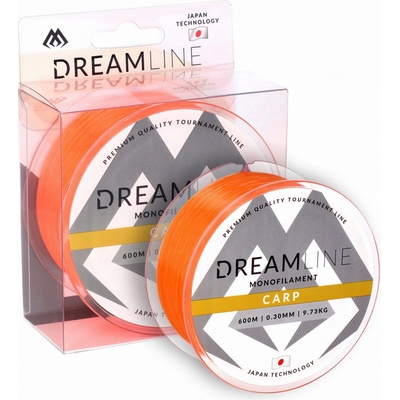 Mikado Dreamline Carp Fluo Orange 1200 m 0,33 mm 10,51 kg
