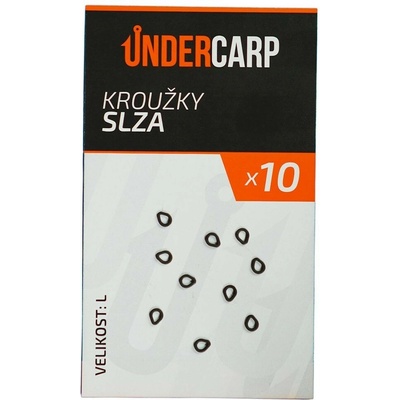 UnderCarp krúžky slza 10 ks Veľkosť L