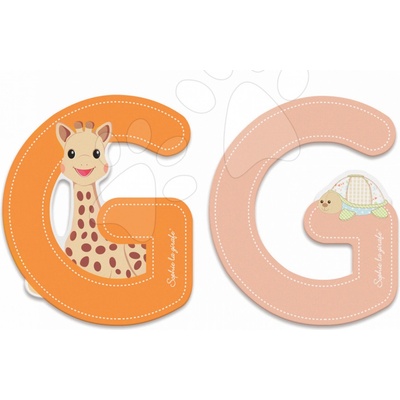 Janod písmeno G Sophie The Giraffe