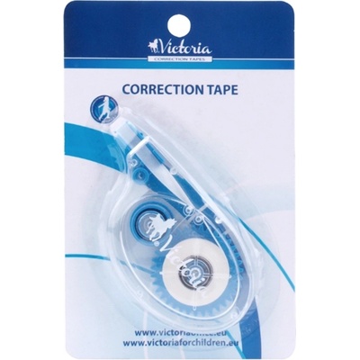 Korektor Victoria 5mmx8m korekční bílá páska v odvíječi – Sleviste.cz