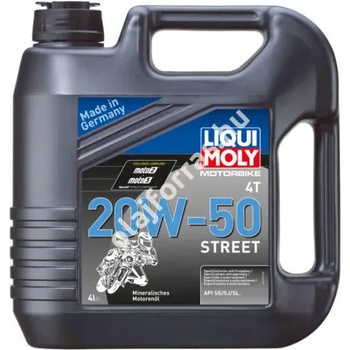 Image 1 of LIQUI MOLY Street 4T 20W-50 4 l