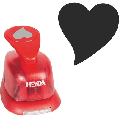 HEYDA ozdobná děrovačka S srdce elegant 17 mm – Zboží Dáma