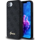 GUESS Apple iPhone 16e/17e 4G Script Logo MagSafe Case black (GUHMPSE4HG4SHK)