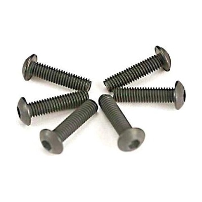 Traxxas винт с вътрешен шестостен M3x12mm полукръгла глава (6)