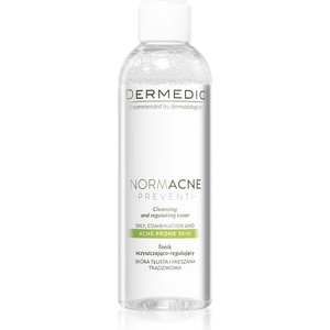 DERMEDIC Normacne Preventi успокояващ почистващ тоник за смесена и мазна кожа 200ml