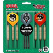 Shot steel Duel 18g brass 2 sety