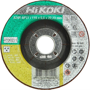 Hokiki Kotouč brusný 115 x 6 mm 4100221