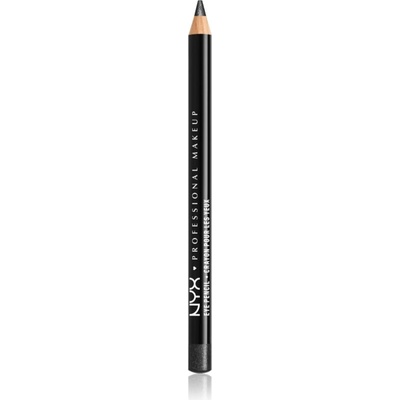 NYX Professional Makeup Eye and Eyebrow Pencil прецизен молив за очи цвят 940 Black Shimmer 1.2 гр