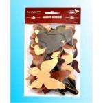 Galeria Hobby Butterflies brown tone 52pcs