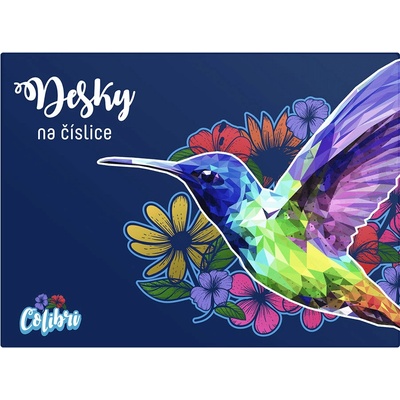 oxybag Desky na číslice Kolibřík – Zboží Dáma