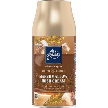 Glade Marshmallow Irish Cream automatický osvěžovač vzduchu s vůní irského likéru a marshmallow náhradní náplň sprej 269 ml