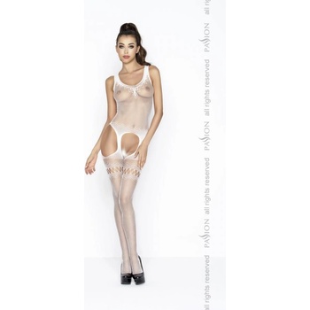 Bodystocking BS038 white biela