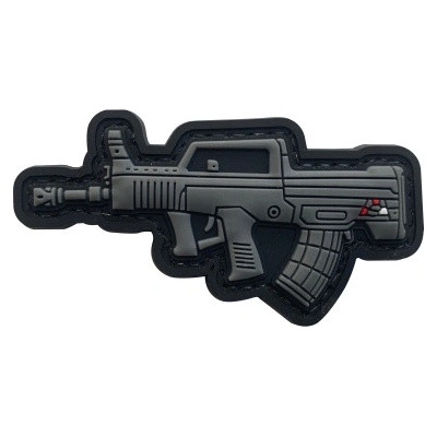 ARMED PATCHES 3D PVC velcro nášivka s motivem zbraně TAVOR
