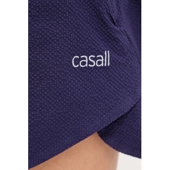 Casall Къс панталон за трениране Casall Luna в тъмносиньо с изчистен дизайн с висока талия 25043 (25043.)