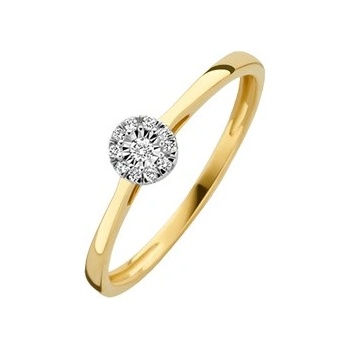 Blush Златен дамски пръстен с диамант Blush 1647BDI (1647BDI)