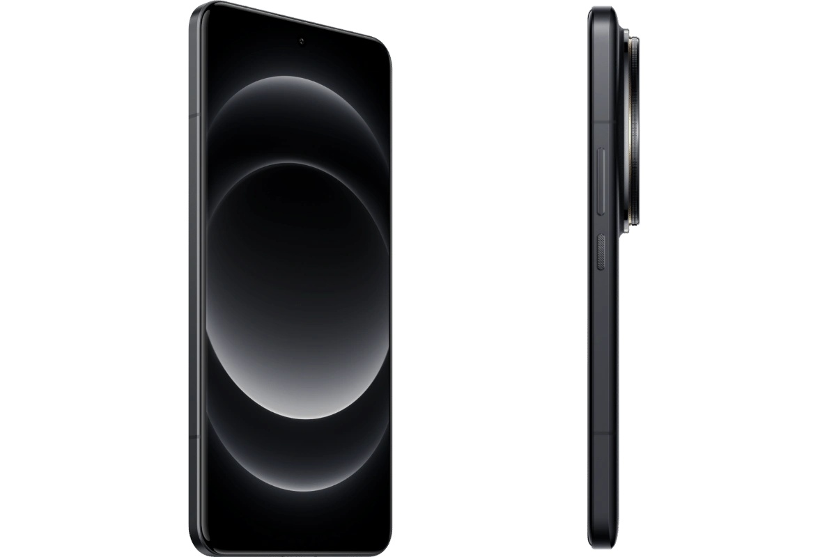 Xiaomi 14 Ultra - šikmý a bočný pohľad Xiaomi 14 Ultra - šikmý a bočný pohľad