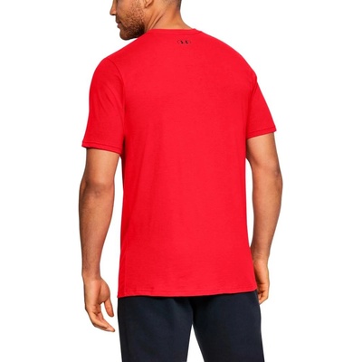 Under Armour pánske tričko Foundation SS T červené
