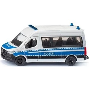 SIKU - Играчка - Полицейски автомобил с плъзгащи се врати Mercedes Benz Sprinter Bundespolizei (2305)