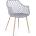Bizzotto СТОЛ optik 58x54x85, 5 СИВ (0733412)
