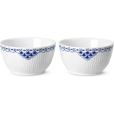 Royal Copenhagen Porcelánová mistička Princess porcelán bílá 2 ks 8,5 cm 150 ml