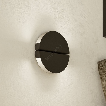 EGLO 902118 - LED външно стенно осветително тяло PIANOSA LED/4, 5W/230V IP44 черно (EG902118)