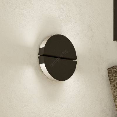 EGLO 902118 - LED външно стенно осветително тяло PIANOSA LED/4, 5W/230V IP44 черно (EG902118)