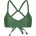 Oy Дамско бикини горнище Oy Women's Surf Bikini Oberteil Dace Bikini top - Dunkelgrün (150-6132-0212)