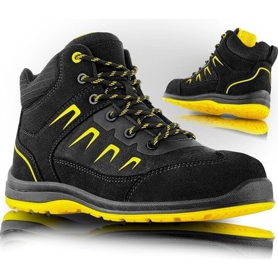 VM Footwear RHODOS S3 ESD obuv Čierna-Žltá